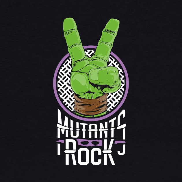 Mutants Rock - Donatello by RetroReview